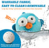Interactive Dog Toys - Squeaky Dog Toys with Rechargeable Crinkle Ball for Small, Medium, and Large Dogs