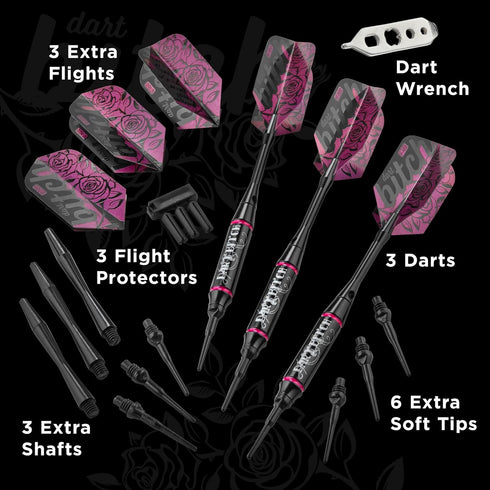 Viper Vanity Soft Tip Darts with Storage/Travel Case, 16 Grams