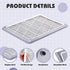 Bathroom(19.69 14.17 Inch) Mifoci Dog Training Pad Holder with Mesh Tray Non-Slip Leak Proof Puppy Potty Tray for Small
