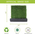 Dogs Grass for Potty Training, Artificial Grass Puppy Fake Pads 3×5ft Large Supplies for Pets Litter Rugs