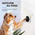 1000 IP65 4 Dog Bell for Door Potty Training, Wireless Doggie Door Bell Operating at Feet with Chew Resistant