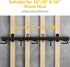 monTEK Enhanced Bike Storage Rack, Adjustable 3-Bike and 2-Helmet Hangers for Indoor Storage