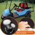 Golf Cart Front Seat Cover for Club Car Precedent 2004-Up, Durable Polyester Fabric, Breathable & Washable