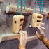 Wood Hangboard Rock Climbing Holds - Sturdy Hang Board for Climbers