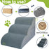 Dog Stairs for High Beds, 3-Step Steps 15.8" H for Small Dogs Cats to 16-20 inches Tall Couch/Chair/Beds