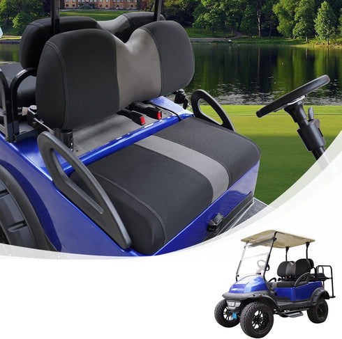 Golf Cart Front Seat Covers for Club Car Precedent 2004 up, Washable Air Mesh Cloth Cover
