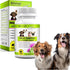 Milk Thistle for Dogs, 180 Chewable Tablets, Canine Liver and Kidney Support Supplement, Detox for Dogs