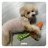Carrot Tug Rope Dog Toy, Squeaky Gift for Puppy Birthday, Durable Toy for Small to Medium Dogs