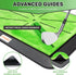 3 Golf Hitting Mats Training Equipment, Golf Practice Mat with Instant Swing Path Feedback, Replaceable Golf Training