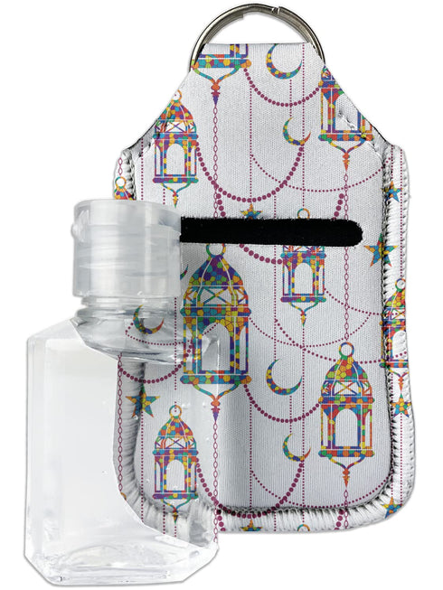 Personalized Hanging Lanterns Hand Sanitizer & Keychain Holder - Small