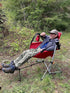 Auotick Universal Folding Camping Chair Foot Rest Ottoman Portable Recliner Lazy Retractable Footstool Leg Rest Chair