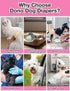 Female-40PCS, Dono Dog Diapers Disposable Female Dog Period Diaper for Heat with Wetness Indicator, Super Absorbent