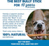 4-8 Inch 8 oz (Pack 1) Best Bully Sticks Odorless Bully Sticks for Dogs - of - Natural Grass-Fed Beef, No Rawhide
