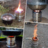 Ohuhu Camping Stove, Mini Portable Wood Burning Stove, Stainless Steel for Picnic BBQ Camping Hiking Cooking