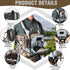 Fly Fishing Chest Pack, Waterproof Fishing Tackle Backpack, Lightweight Pouch with Multiple Compartments
