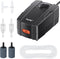 Pawfly Aquarium Air Pump, 50 GPH Fish Tank Oxygen Pump for 10-60 Gallon Tanks, Dual Outlet Adjustable Ultra Quiet