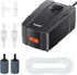 Pawfly Aquarium Air Pump, 50 GPH Fish Tank Oxygen Pump for 10-60 Gallon Tanks, Dual Outlet Adjustable Ultra Quiet