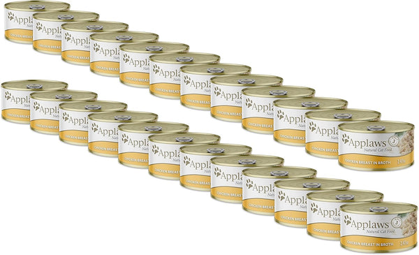 Applaws Chicken Breast in Broth, 2.47 Ounces, Case of 24