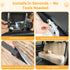 Dog Car Seat Cover for Front or Back Seat, Soft Flannel Pet Car Seat Protector with Waterproof Layer, Non-Slip Washable