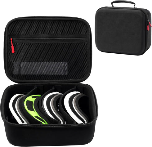 ProCase Large Hard Case for Multiple Ski Goggles, Travel Carrying Snow Goggles