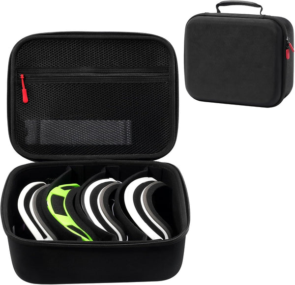 ProCase Large Hard Case for Multiple Ski Goggles, Travel Carrying Snow Goggles