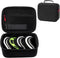 ProCase Large Hard Case for Multiple Ski Goggles, Travel Carrying Snow Goggles