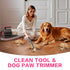 Trimming High-Suction Dog Grooming Vacuum for Small & Medium Dogs, Compact Hair Collection System for Regular