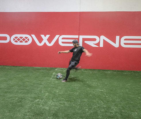 PowerNet Carli Lloyd Soccer Solo Trainer, Adjustable Waist Attachment, Fits Size 3 4 5 Balls, Great for Goalkeeper