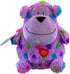 Hero Chuckles Bellies Polka-dotted Monkey Plush Dog Toy, Durable Squeaky Stuffed Animal with 3 in 1 Squeaker