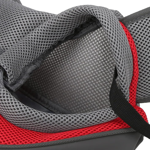Pet Dog Sling Carrier, Portable Wear-resistant Puppy Carrier Bag with Breathable Mesh for Dogs, Adjustable Strap