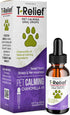 T-Relief Pet Calming Drops, Natural Comfort Remedy & Nervousness Relief with Chamomile + 9 Homeopathic Stress Relieving