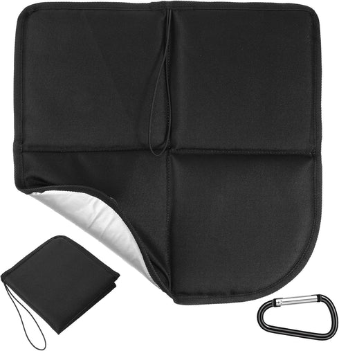 Ptwola Portable Seat Cushion Sponge Camping Sitting Pad Backpacking Folding Seat Pad Mat