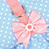 SELMAI Cat Harness and Leash for Walking, Escape Proof Dot Vest Harness for Small Dogs and Kittens