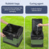 Collapsible Portable Toilet for Camping, Travel, Outdoor, Car, RV & Emergency Use, Potty with Paper Holder for Adults