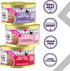 I and love and you Wet Cat Food, Farm to Sea Feast Pâté Variety Pack, Beef, Salmon, Turkey, 5.5oz Pack of 12 Cans
