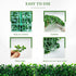 Generic 2 10x10 Inch Pieces Hermit Crab Climbing Toys, Faux Grass Hermit Crab Climbing Wall Mat Reptile Tank Decor