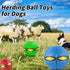 3PCS Dog Flying Disc Toy - Pet Toy Flying Saucer Ball with Lights for Outdoor Games (Red+Blue+Pink)