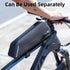 ROCKBROS Bike Top Tube Bag - Waterproof Frame Pouch for Super 73, Cycling Accessories, 2 Pieces Combi