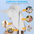 Women's Sun Hat with UV Protection, Foldable Waterproof Wide Brim Bucket Hat for Summer Activities