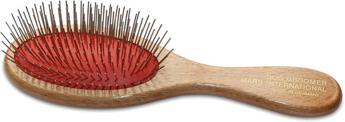 Mars Coat King Professional Grooming Brush for Dogs and Cats (8.5", 1" Stainless Steel Pins)