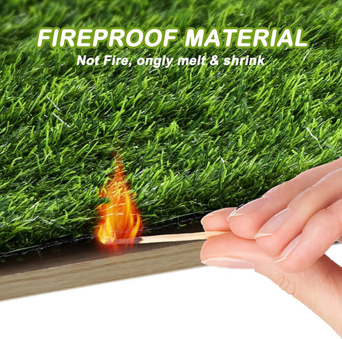 FezepYmaz 26x51'' (26"x51") Artificial Grass, Dog Pee Pads, Professional Dog Potty Training Rug, Grass Mat