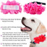 Dog Collar Charms with Large Flowers - 4, 6, or 20PCS Attachment for Small Medium Big Girl Cat Puppy Rabbit