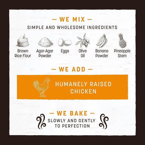 Earth Animal No Hide Strips Chicken Flavored Natural Treats | Quick & Thin Dog Chews | 4 Pack, 16 Count
