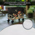 80-100 Cooler Covers Heavy Duty Waterproof Insulated Ice Chest Covers Fits for Most Quart Rolling Cooler Cart