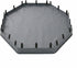 PJYuCien Octagonal Playpen Bottom Pad for 24" Side Metal Pet Pen, Waterproof