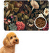 HEAKIERG Pet Bowl Mats for Food and Water 16"x24", Cat Play Mat Pet