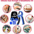 FitBeast Grip Strengthener Kit - 5 Pack Adjustable Resistance Forearm Hand Grips