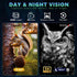 Derowern 5K 10X 4'' 64GB Night Vision Goggles - Night Vision Binoculars for Adults, Digital Zoom, UHD IPS Screen and TF