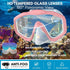 HiiPeak Snorkeling Gear for Kids, Goggles with Nose Cover, Dry Top Snorkeling Set for Ages 5-15