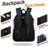 Goloni Soccer Backpack, Basketball Backpack with Ball Compartment & Shoe Compartment